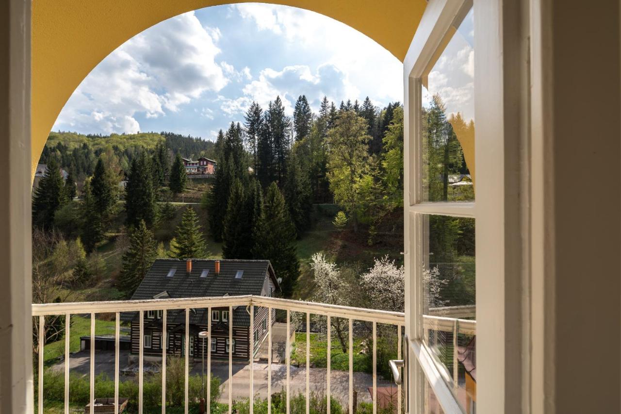 Hotel Lázeňská dependance Bellevue Janské Lázně Esterno foto